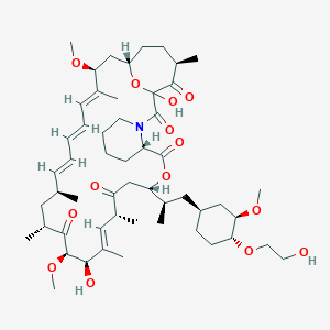 molecular formula C53H83NO14 B601103 Everolimus Isomer C CAS No. 908340-97-6