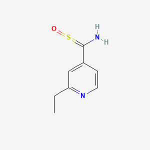 molecular formula C8H10N2OS B601108 Ethionamide Sulfoxide CAS No. 536-28-7
