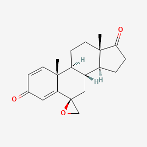 molecular formula C20H24O3 B601110 Epoxy Exemestane (6-Beta Isomer) CAS No. 152764-31-3