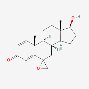 molecular formula C20H26O3 B601113 17-beta-Hydroxy Exemestane Epoxide CAS No. 1331732-05-8