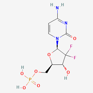 molecular formula C9H12F2N3O7P B601145 Gemcitabine monophosphate CAS No. 116371-67-6