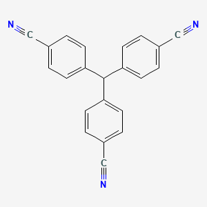 molecular formula C22H13N3 B601160 4,4',4''-Methanetriyltribenzonitrile CAS No. 113402-31-6