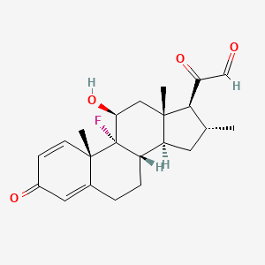 molecular formula C22H27FO4 B601162 21-Dehydro Desoxymetasone CAS No. 1188271-71-7