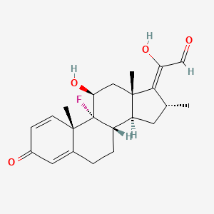 molecular formula C22H27FO4 B601168 Dexamethasone-17(20)-enol-21-aldehyde CAS No. 6762-51-2