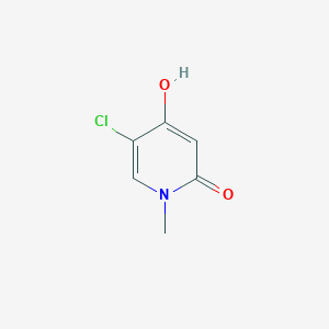 molecular formula C6H6ClNO2 B601188 5-Chloro-4-hydroxy-1-methylpyridin-2(1H)-one CAS No. 1379260-15-7