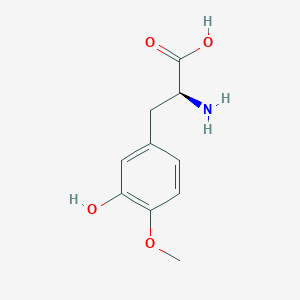 molecular formula C10H13NO4 B601199 Tyrosine, 3-hydroxy-O-methyl- CAS No. 35296-56-1