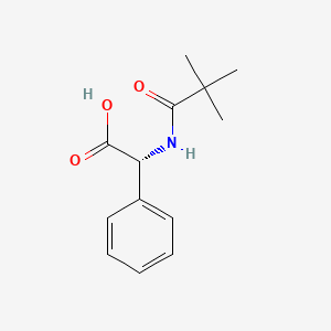 (R)-2-phenyl-2-pivalamidoacetic acid