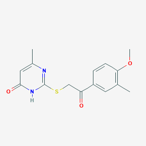 molecular formula C15H16N2O3S B6012465 MFCD02366385 