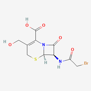 molecular formula C10H11BrN2O5S B601270 Cefathiamidine impurity CAS No. 1418224-75-5