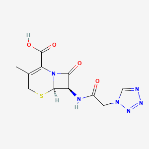 molecular formula C11H12N6O4S B601277 Cefazolin Impurity C CAS No. 56842-77-4