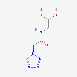 Tetrazolyl acetamide acetal