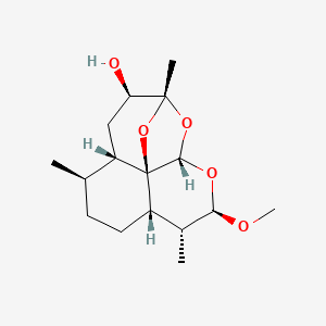 (2R,3R,3aS,6R,6aS,8R,9S,10aS,10bR)-2-Methoxy-3,6,9-trimethyldecahydro-10aH-9,10b-epoxypyrano[4,3,2-jk][2]benzoxepin-8-ol