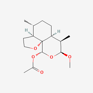 molecular formula C16H26O5 B601297 Artemether Impurity C CAS No. 181528-64-3