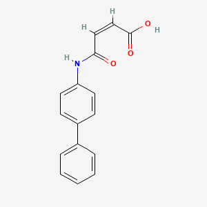 4-(4-biphenylylamino)-4-oxo-2-butenoic acid