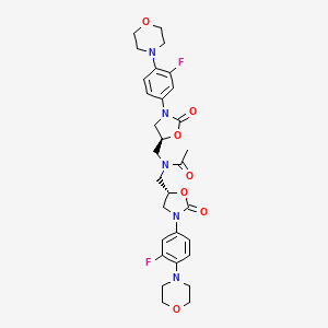 molecular formula C30H35F2N5O7 B601330 Linezolid Dimer CAS No. 908143-04-4