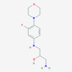molecular formula C13H20FN3O2 B601335 Desacetyl-N,O-descarbonylLinezolid CAS No. 333753-72-3