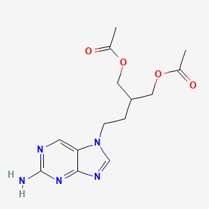 molecular formula C14H19N5O4 B601345 Famciclovir N7-Isomer CAS No. 131266-15-4