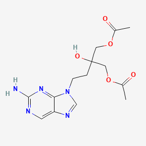 molecular formula C14H19N5O5 B601346 Hydroxy famciclovir CAS No. 172645-79-3