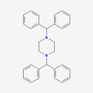 molecular formula C30H30N2 B601347 1,4-Dibenzhydrylpiperazine CAS No. 216581-01-0