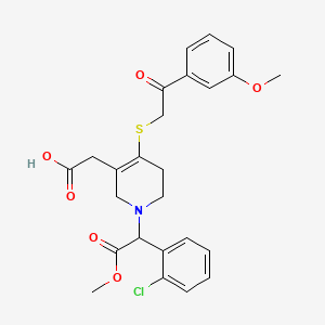 molecular formula C25H26ClNO6S B601348 Clopidogrel Impurity 6 CAS No. 1346598-12-6