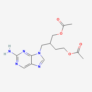 molecular formula C14H19N5O4 B601355 Famciclovir Impurity 8 CAS No. 126589-69-3
