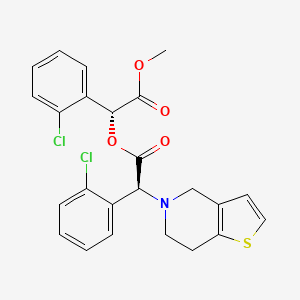 molecular formula C24H21Cl2NO4S B601368 Clopidogrel Impurity D CAS No. 1421283-60-4