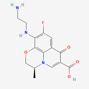 molecular formula C15H16FN3O4 B601375 Levofloxacin impurity 18 CAS No. 1797510-34-9