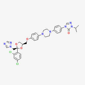 molecular formula C34H36Cl2N8O4 B601397 Itraconazole Impurity D CAS No. 89848-49-7