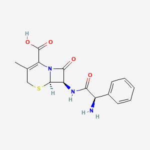 molecular formula C16H17N3O4S B601403 Cephalexin CAS No. 34632-04-7