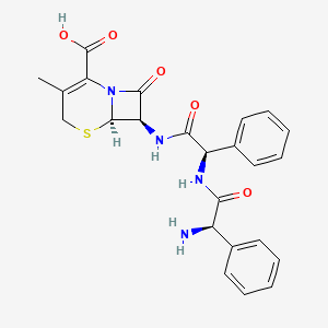 molecular formula C24H24N4O5S B601406 Cephalexin Impurity C CAS No. 72528-40-6