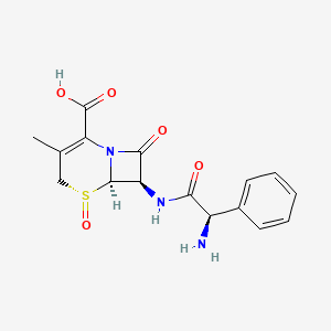 molecular formula C16H17N3O5S B601408 Unii-Z7P5394rkr CAS No. 52210-38-5