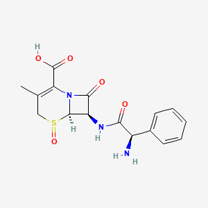 molecular formula C16H17N3O5S B601409 Cephalexin Sulfoxide CAS No. 56193-21-6
