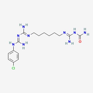 molecular formula C16H26ClN9O . 2HCl B601414 Unii-284W3RP733 CAS No. 1308292-89-8