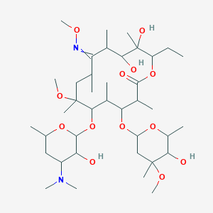 molecular formula C39H72N2O13 B601421 Clarithromycin Impurity O CAS No. 127252-80-6