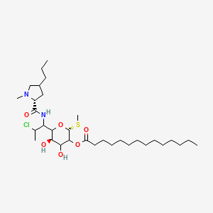 molecular formula C32H59ClN2O6S B601424 Clindamycin Myristate CAS No. 1123211-66-4