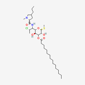 molecular formula C34H63ClN2O6S B601430 Clindamycin 3-Palmitate CAS No. 68225-59-2
