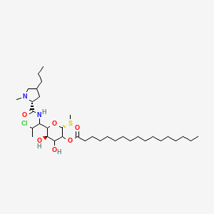molecular formula C35H65ClN2O6S B601434 Clindamycin Heptadecanoate CAS No. 1123211-69-7