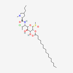 molecular formula C34H63ClN2O7S B601435 Clindamycin Palmitate Sulfoxide CAS No. 1123211-65-3