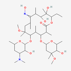 molecular formula C38H70N2O13 B601445 Clarithromycin Impurity L CAS No. 127253-05-8