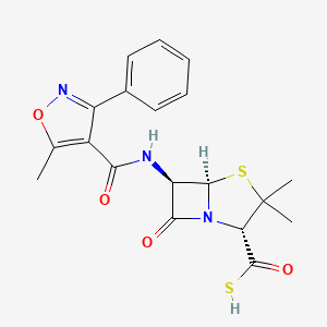 molecular formula C19H19N3O4S2 B601450 Thioxacillin Potassium Salt CAS No. 5053-35-0