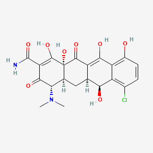 molecular formula C21H21ClN2O8 B601452 Demeclocycline 