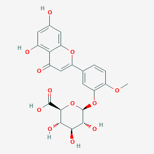 molecular formula C22H20O12 B601455 Diosmetin-3-O-glucuronide CAS No. 152503-50-9