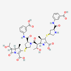 molecular formula C44H50N6O14S2 B601473 Ertapenem Dimer I CAS No. 1199797-41-5