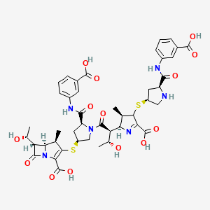 molecular formula C44H50N6O14S2 B601473 Ertapenem Dimer Form D Impurity CAS No. 1199797-41-5