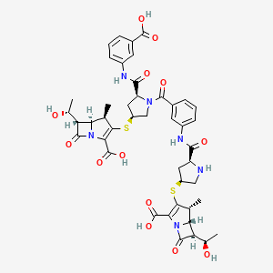 molecular formula C44H48N6O13S2 B601476 Ertapenem N-Carbonyl Dimer Impurity CAS No. 1199797-43-7