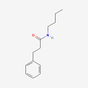 molecular formula C13H19NO B6014767 N-butyl-3-phenylpropanamide CAS No. 10264-11-6