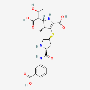 molecular formula C22H27N3O8S B601477 Hydrolysed ertapenem CAS No. 357154-27-9