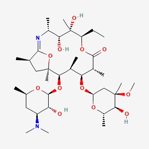 molecular formula C37H66N2O12 B601488 Erythromycin A 6,9-Imino Ether CAS No. 99290-97-8