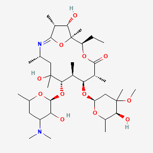 molecular formula C37H66N2O12 B601496 N-去丙基加米红霉素（10,13-亚氨基醚） CAS No. 145414-17-1