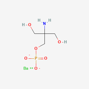 molecular formula C4H10BaNO6P B601497 Fosfomycin EP Impurity C (Barium Salt) CAS No. 114252-50-5